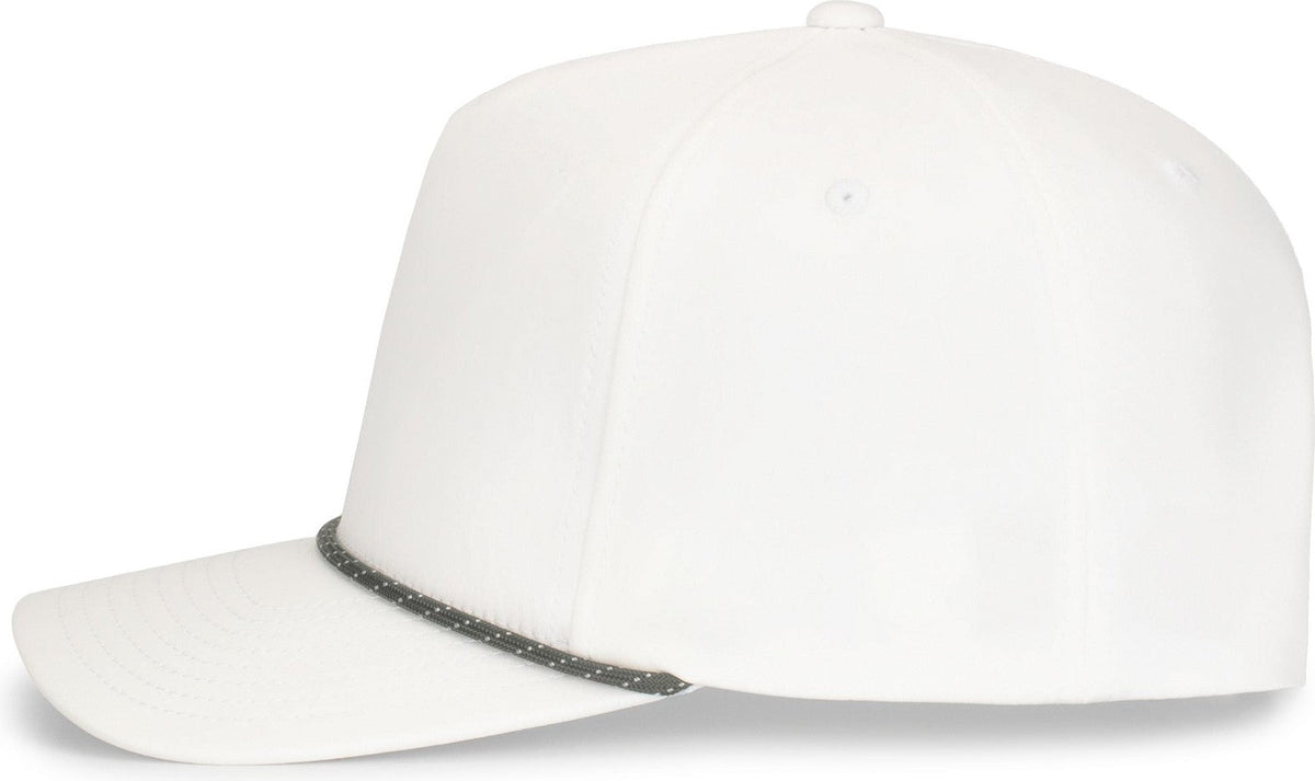 Pacific Headwear P421 Weekender Cap - White Graphite - Dark Gray / Os