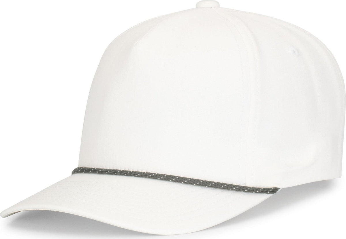 Pacific Headwear P421 Weekender Cap - White Graphite - Dark Gray / Os