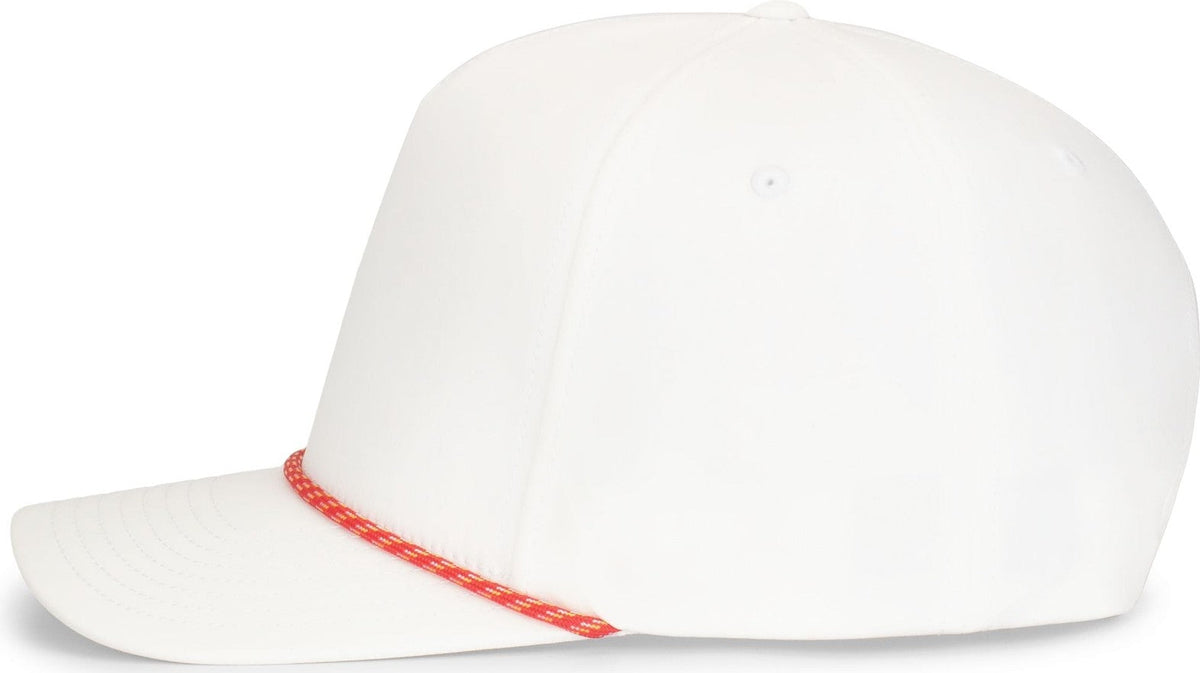 Pacific Headwear P421 Weekender Cap - White Red Gold B01n - Os