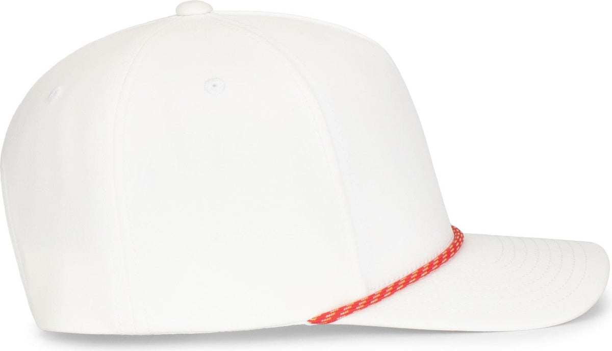 Pacific Headwear P421 Weekender Cap - White Red Gold B01n - Os