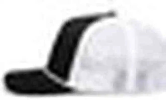 Pacific Headwear P423 Weekender Trucker Cap Black White / 7’’ 7 7/8’’
