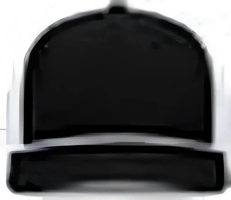 Pacific Headwear P423 Weekender Trucker Cap - Black White - 7’’ 7 7/8’’
