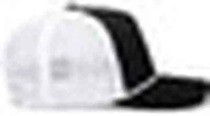 Pacific Headwear P423 Weekender Trucker Cap Black White / 7’’ 7 7/8’’