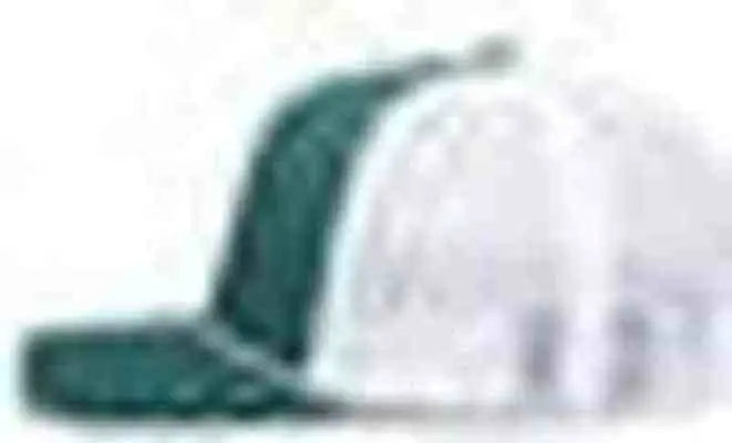 Pacific Headwear P423 Weekender Trucker Cap - Dark Teal White - 7’’ 7 7/8’’