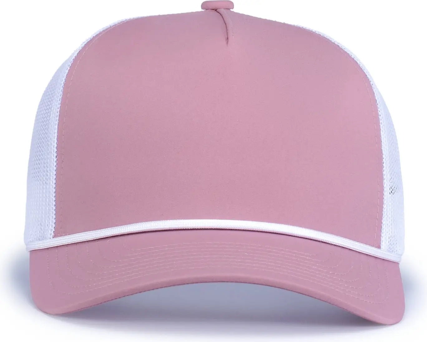 Pacific Headwear P423 Weekender Trucker Cap - Dusty Maroonuve White - one Size Fits Most