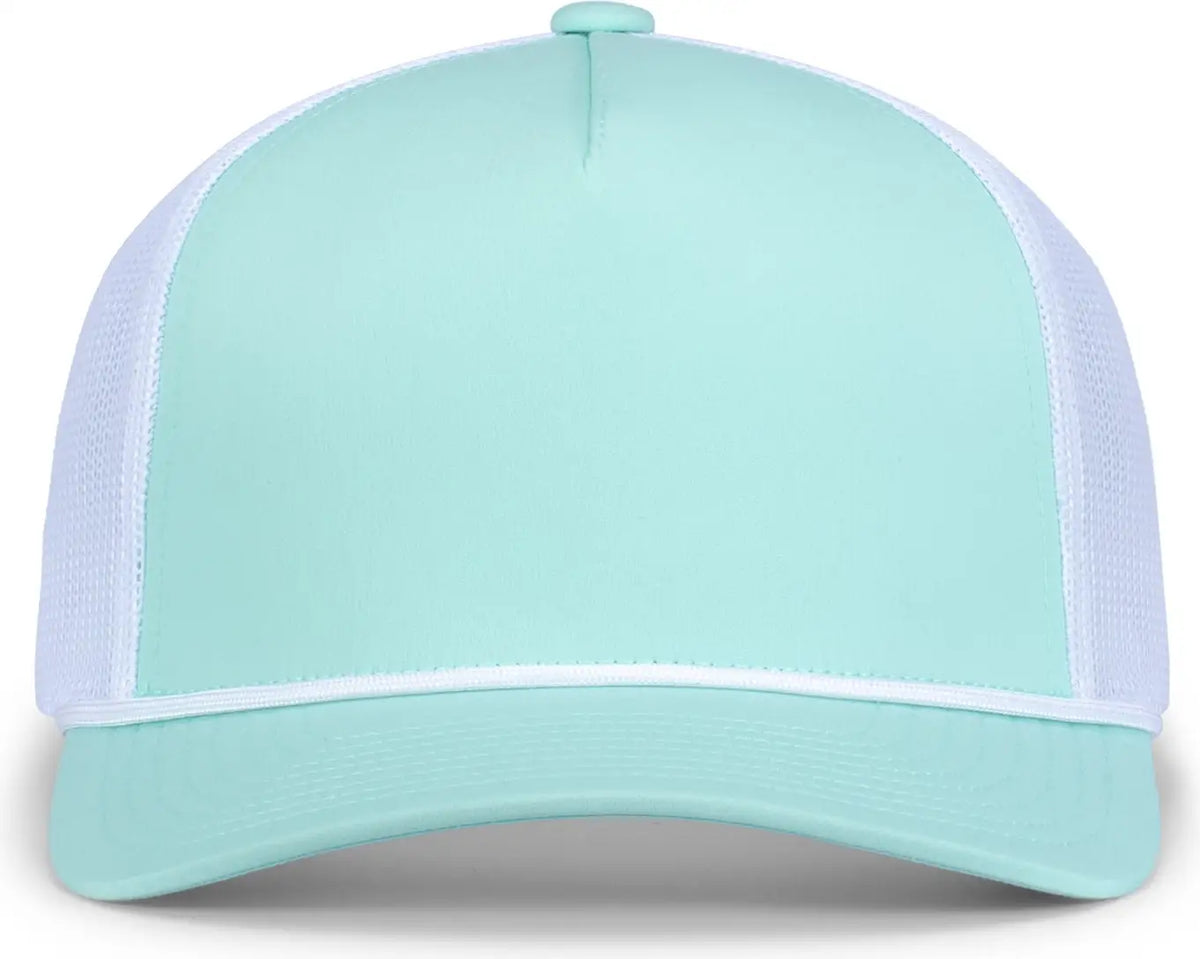 Pacific Headwear P423 Weekender Trucker Cap - Jelly Mint White - one Size Fits Most