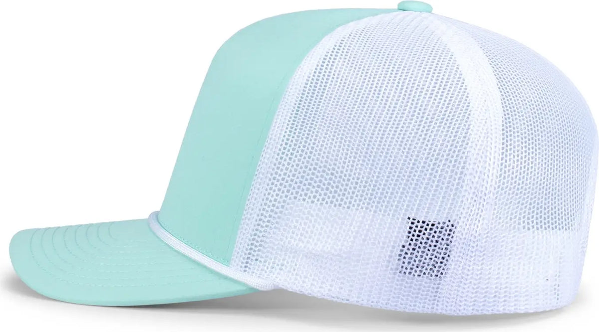 Pacific Headwear P423 Weekender Trucker Cap - Jelly Mint White - one Size Fits Most
