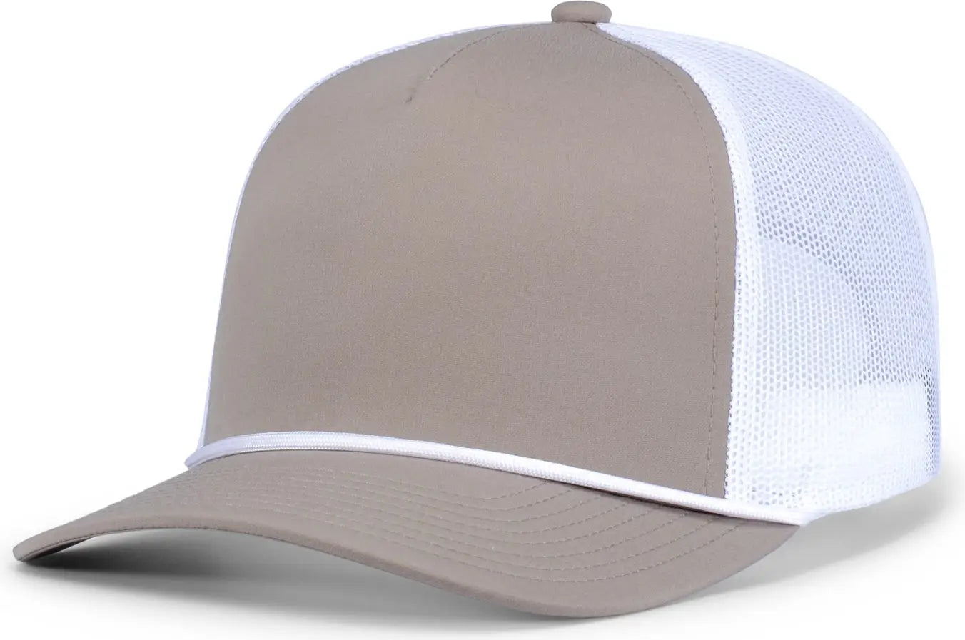Pacific Headwear P423 Weekender Trucker Cap - Mink White - one Size Fits Most