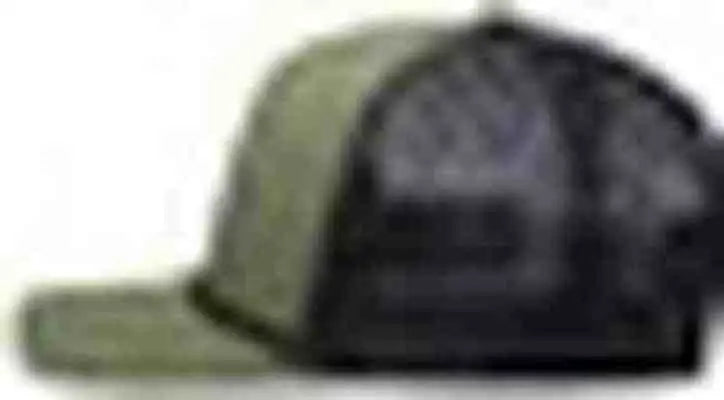 Pacific Headwear P423 Weekender Trucker Cap - Moss Lt Charcoal - 7’’ - 7 7/8’’