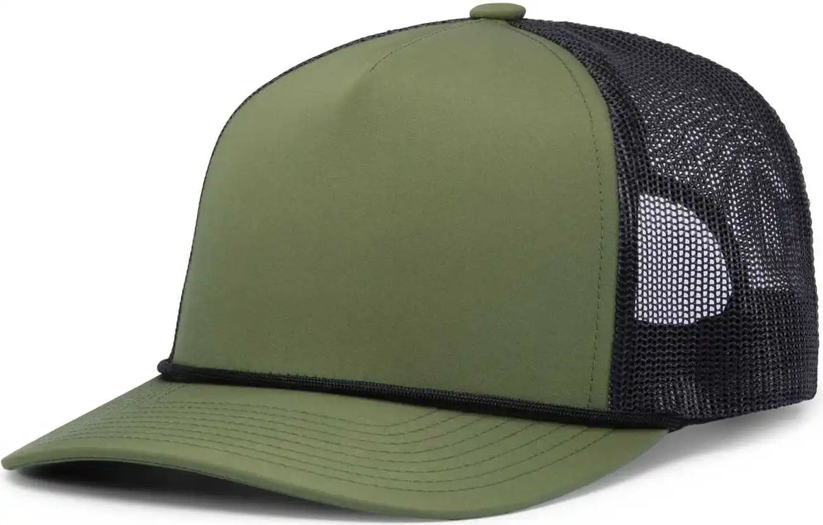 Pacific Headwear P423 Weekender Trucker Cap Moss Lt Charcoal / 7’’ 7 7/8’’