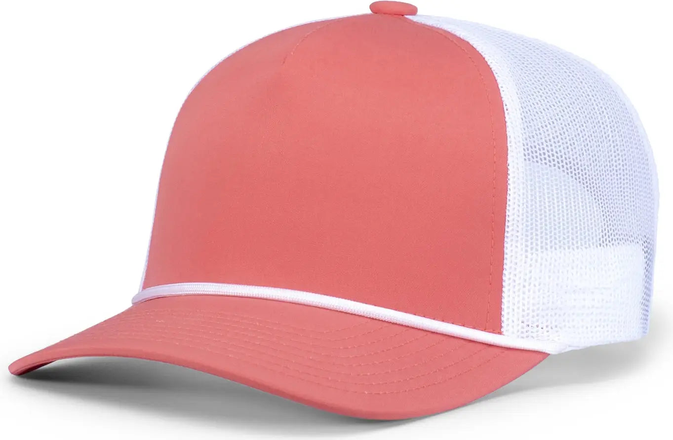 Pacific Headwear P423 Weekender Trucker Cap - Watermelon White - one Size Fits Most