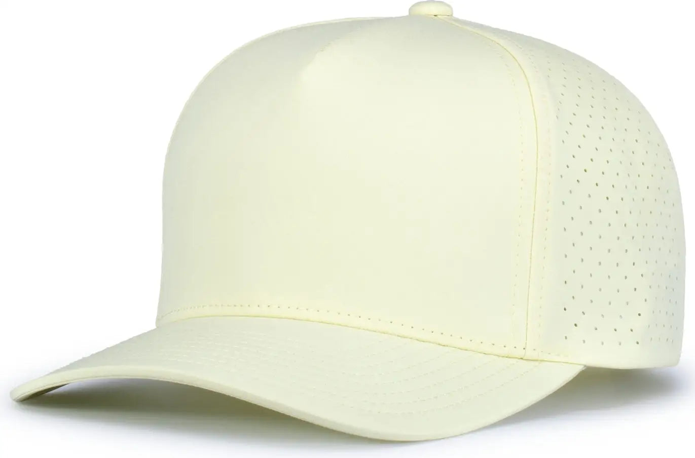 Pacific Headwear P424 Weekender Perforated Snapback Cap - Celestial Yellow - one Size Fits Most