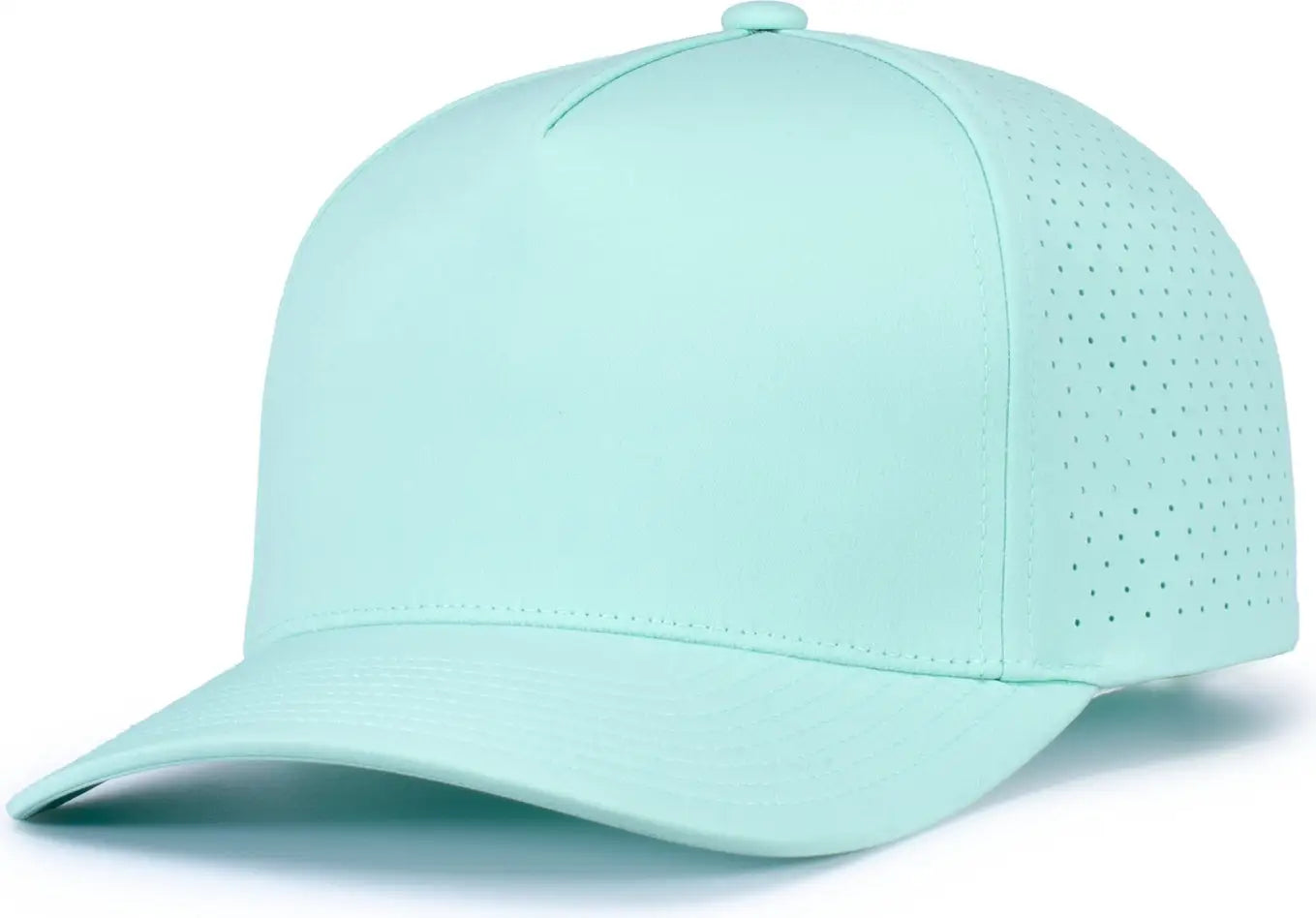 Pacific Headwear P424 Weekender Perforated Snapback Cap - Jelly Mint - one Size Fits Most