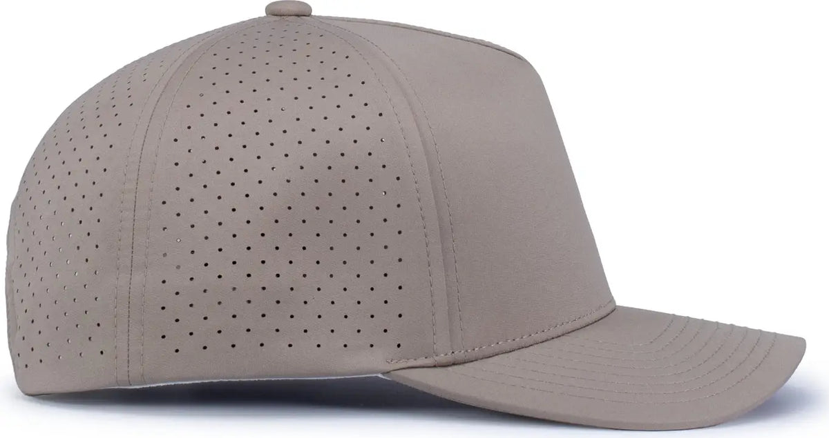 Pacific Headwear P424 Weekender Perforated Snapback Cap - Mink - one Size Fits Most