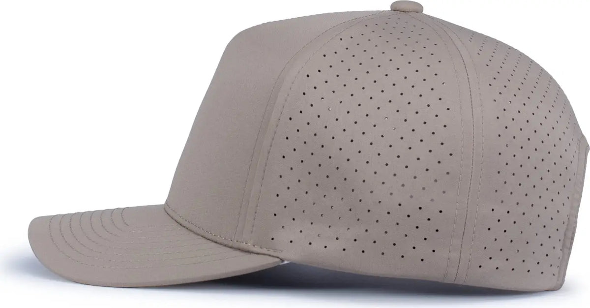 Pacific Headwear P424 Weekender Perforated Snapback Cap - Mink - one Size Fits Most