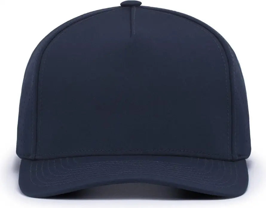 Pacific Headwear P424 Weekender Perforated Snapback Cap - Navy - 7’’ - 7 7/8’’