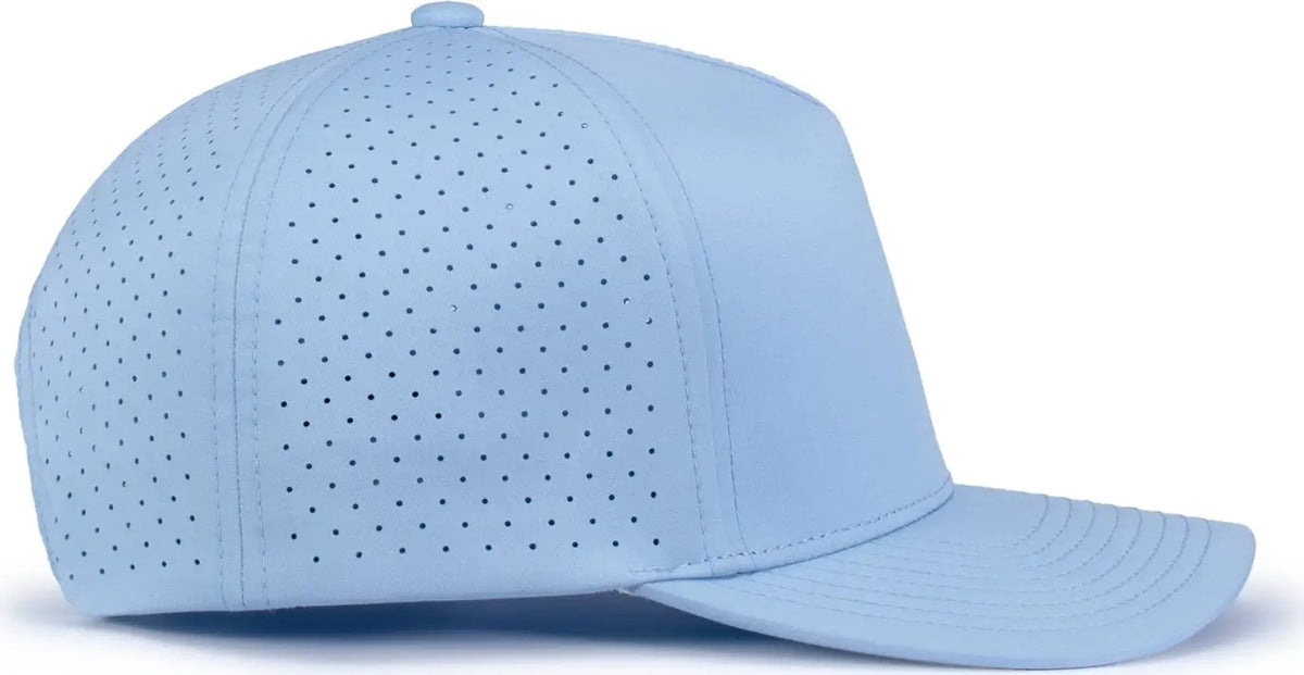 Pacific Headwear P424 Weekender Perforated Snapback Cap - Powder Blue - one Size Fits Most