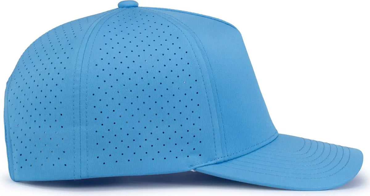 Pacific Headwear P424 Weekender Perforated Snapback Cap - Tranquil Blue - one Size Fits Most