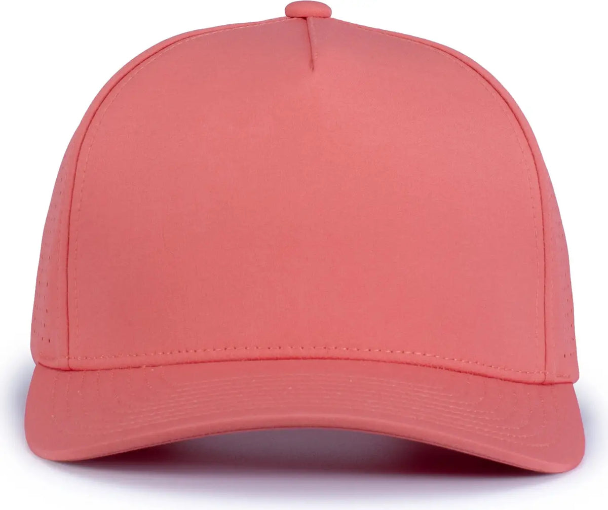 Pacific Headwear P424 Weekender Perforated Snapback Cap - Watermelon - one Size Fits Most