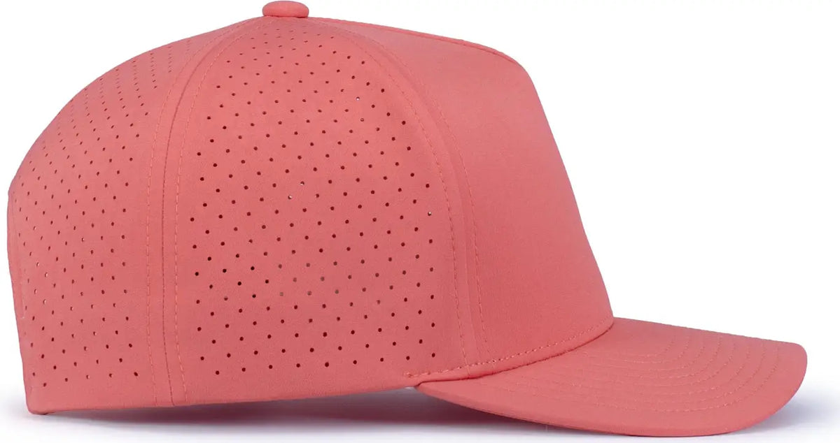Pacific Headwear P424 Weekender Perforated Snapback Cap - Watermelon - one Size Fits Most
