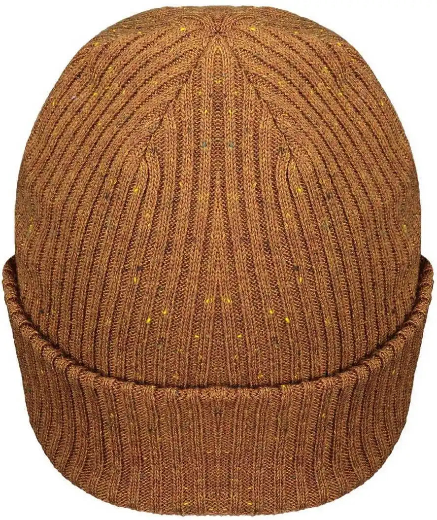 Pacific Headwear P600k Tweed Beanie - Copper - Tan / 7’’ - 7 7/8’’