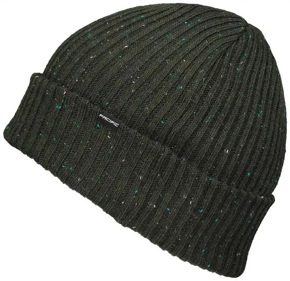 Pacific Headwear P600k Tweed Beanie - Dark Green - Forest / 7’’ - 7 7/8’’