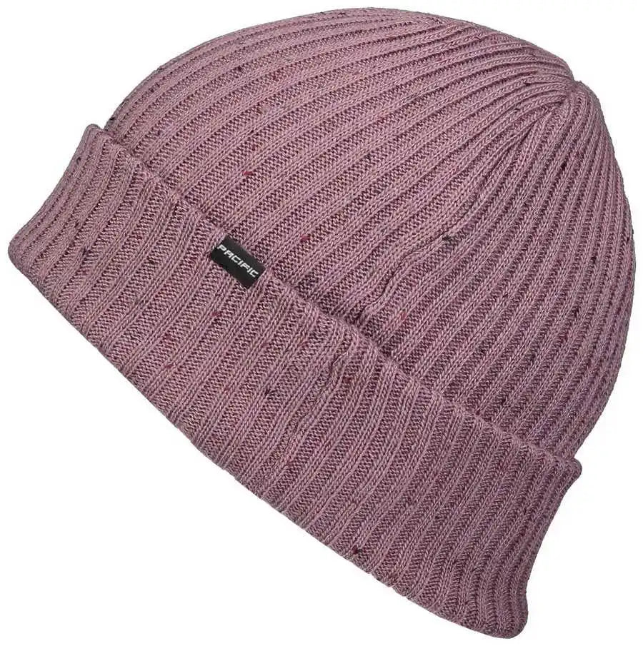 Pacific Headwear P600k Tweed Beanie Lavender Purple / 7’’ 7 7/8’’