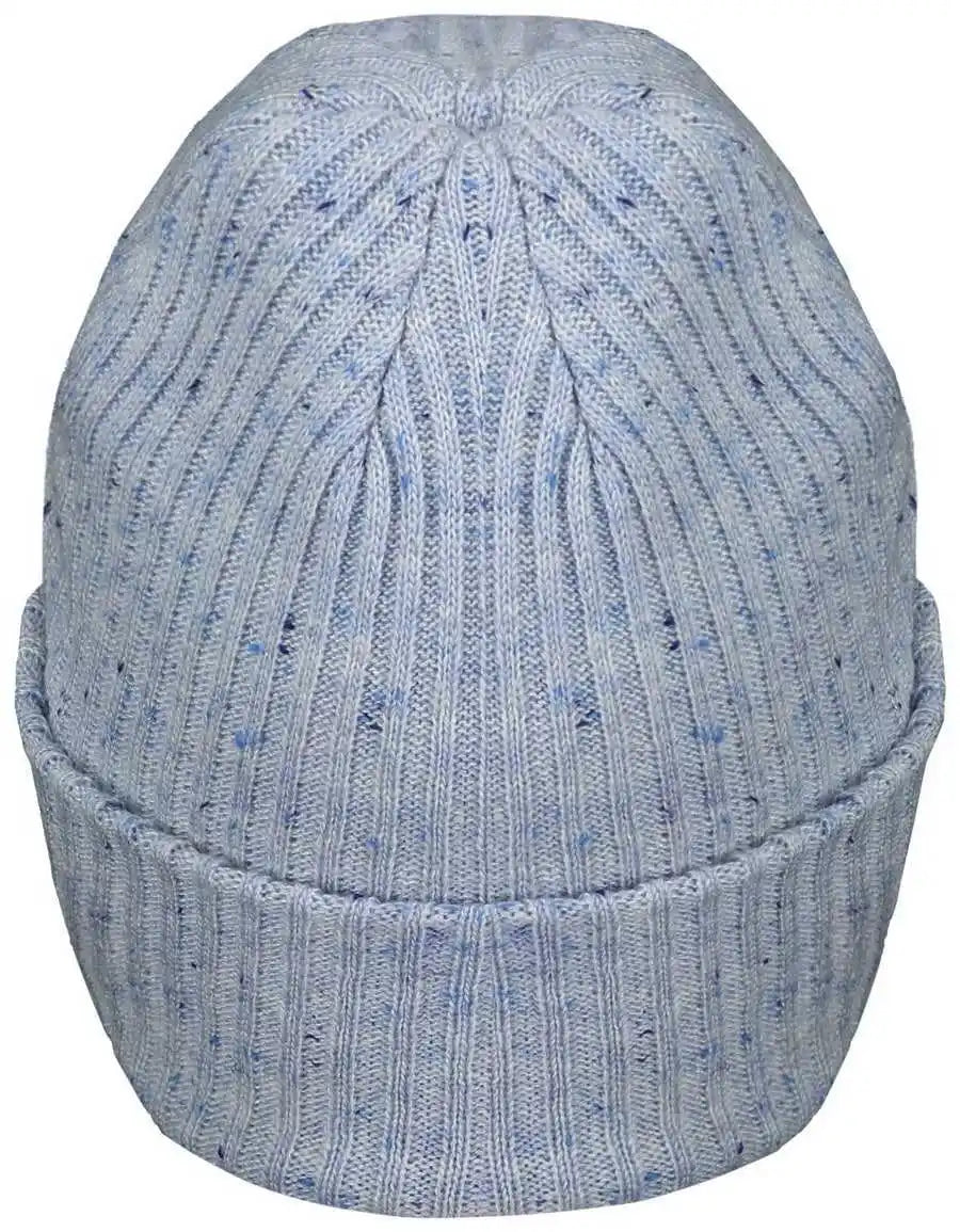 Pacific Headwear P600k Tweed Beanie Light Blue / 7’’ 7 7/8’’