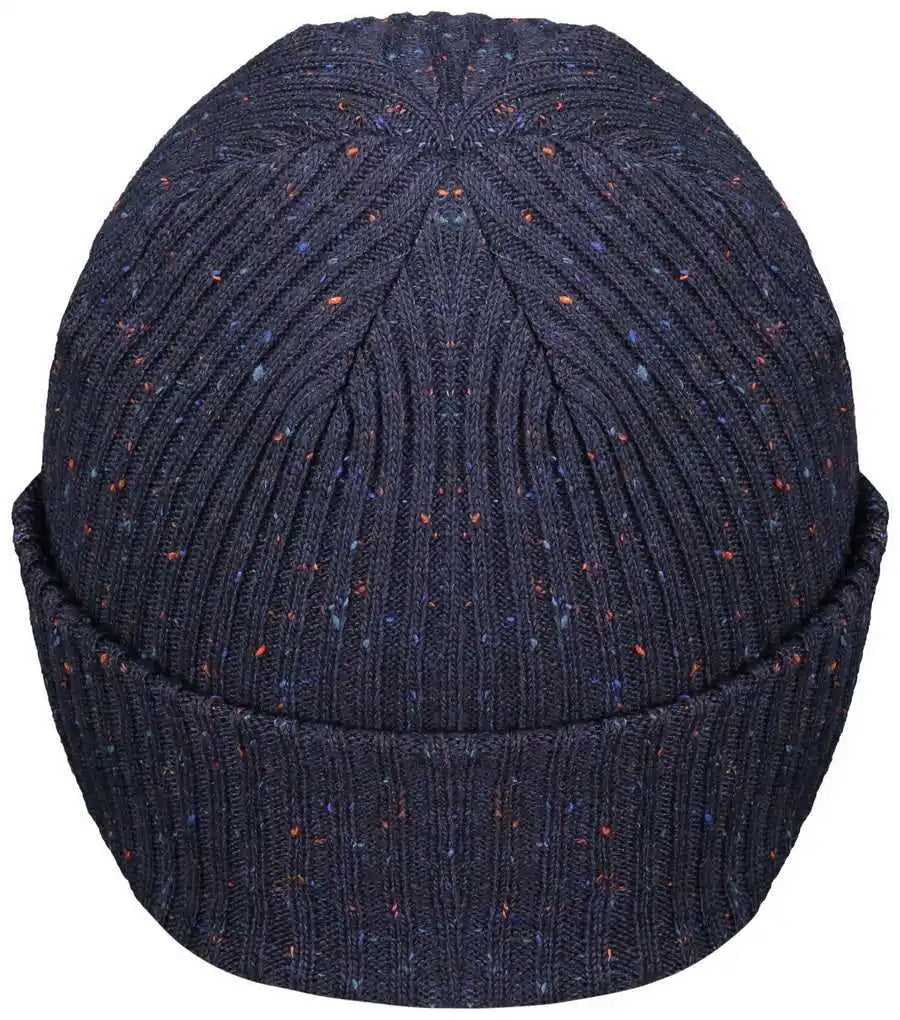 Pacific Headwear P600k Tweed Beanie Navy / 7’’ 7 7/8’’
