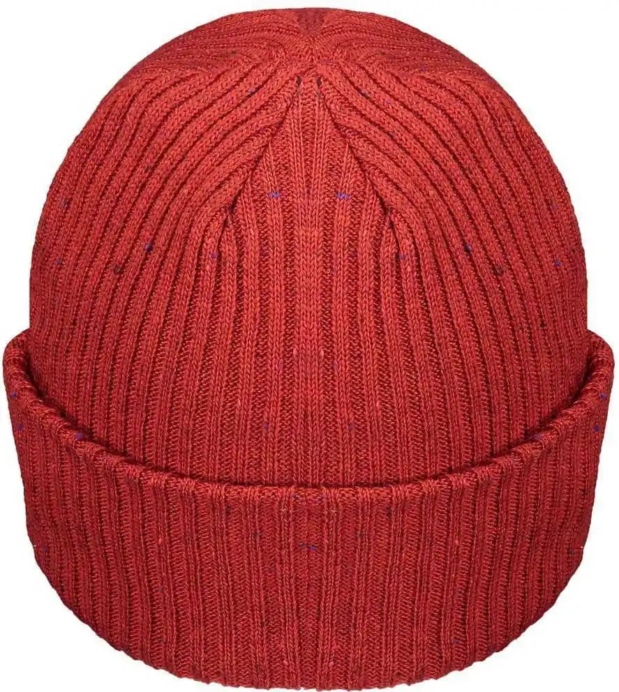 Pacific Headwear P600k Tweed Beanie Red / 7’’ 7 7/8’’