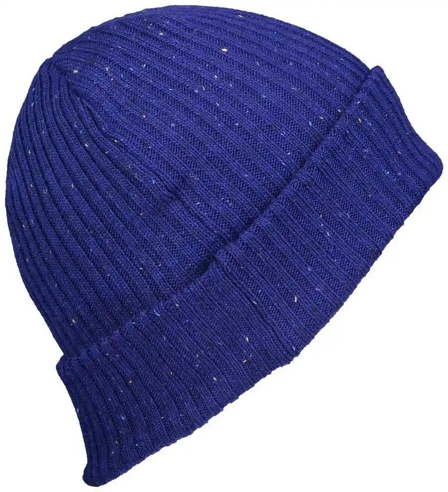 Pacific Headwear P600k Tweed Beanie Royal / 7’’ 7 7/8’’