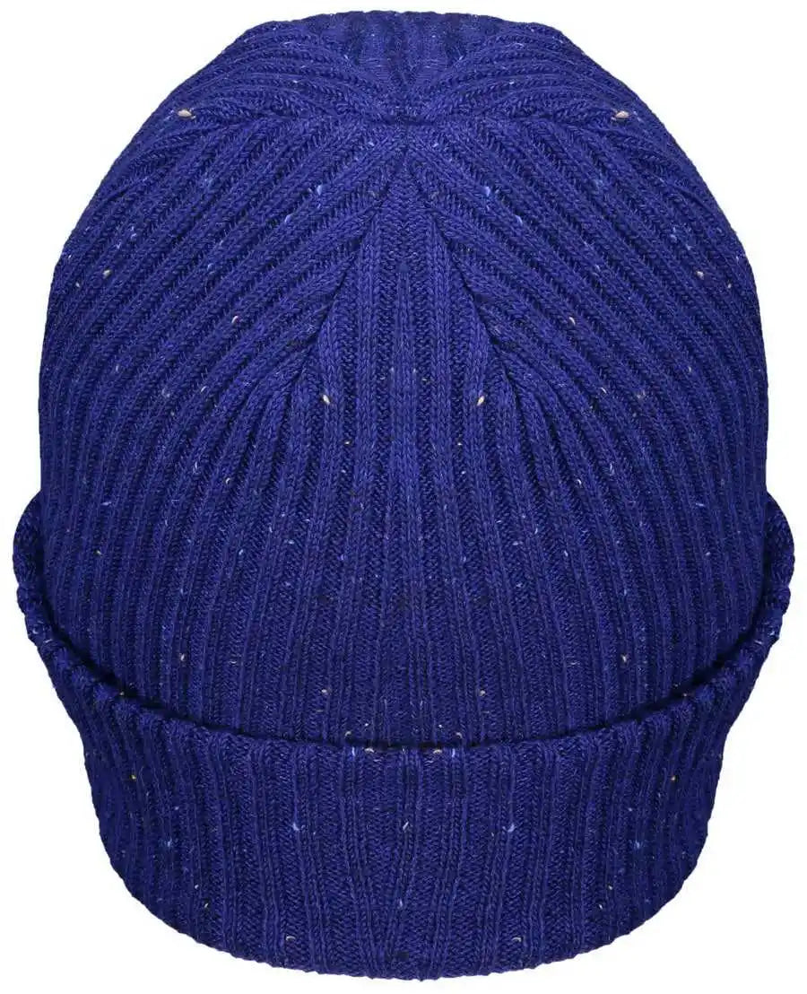 Pacific Headwear P600k Tweed Beanie Royal / 7’’ 7 7/8’’