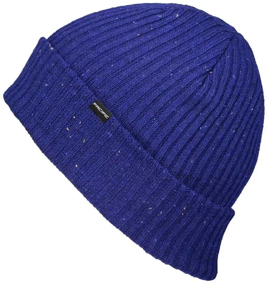 Pacific Headwear P600k Tweed Beanie Royal / 7’’ 7 7/8’’