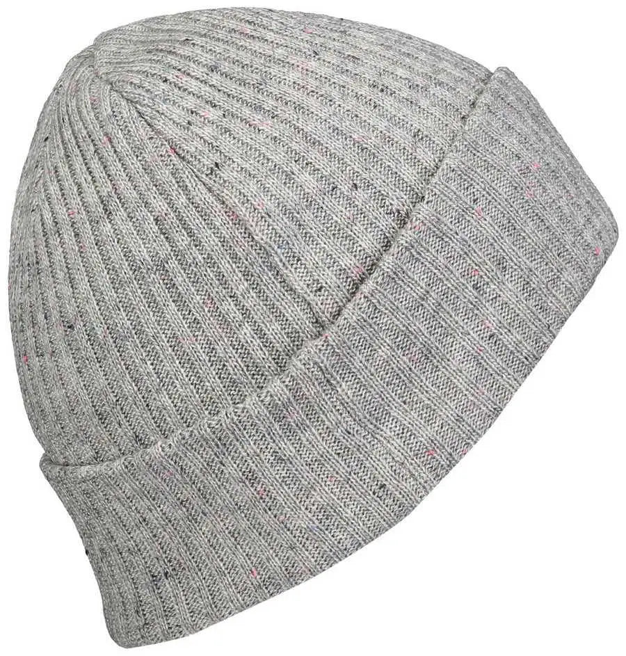 Pacific Headwear P600k Tweed Beanie - Silver