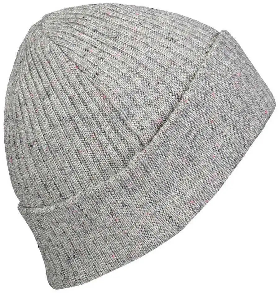 Pacific Headwear P600k Tweed Beanie - Silver - Light Gray / 7’’ - 7 7/8’’