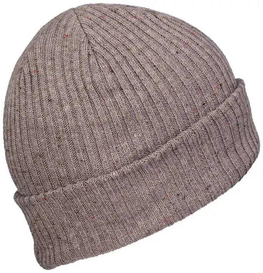 Pacific Headwear P600k Tweed Beanie Walnut Gray / 7’’ 7 7/8’’
