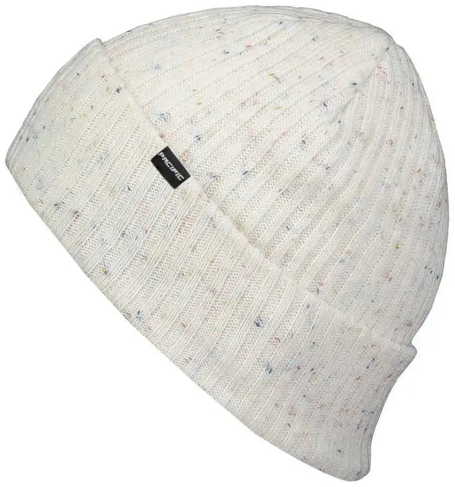 Pacific Headwear P600k Tweed Beanie White / 7’’ 7 7/8’’