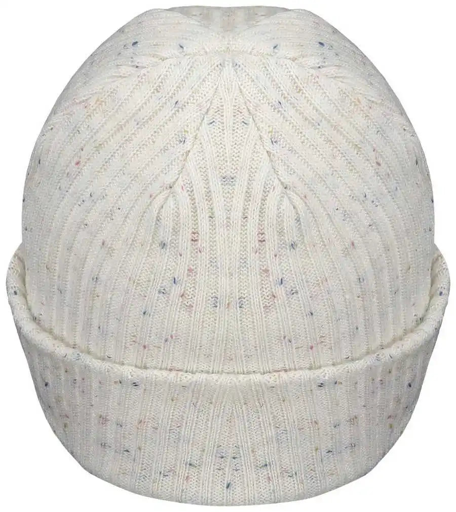 Pacific Headwear P600k Tweed Beanie White / 7’’ 7 7/8’’
