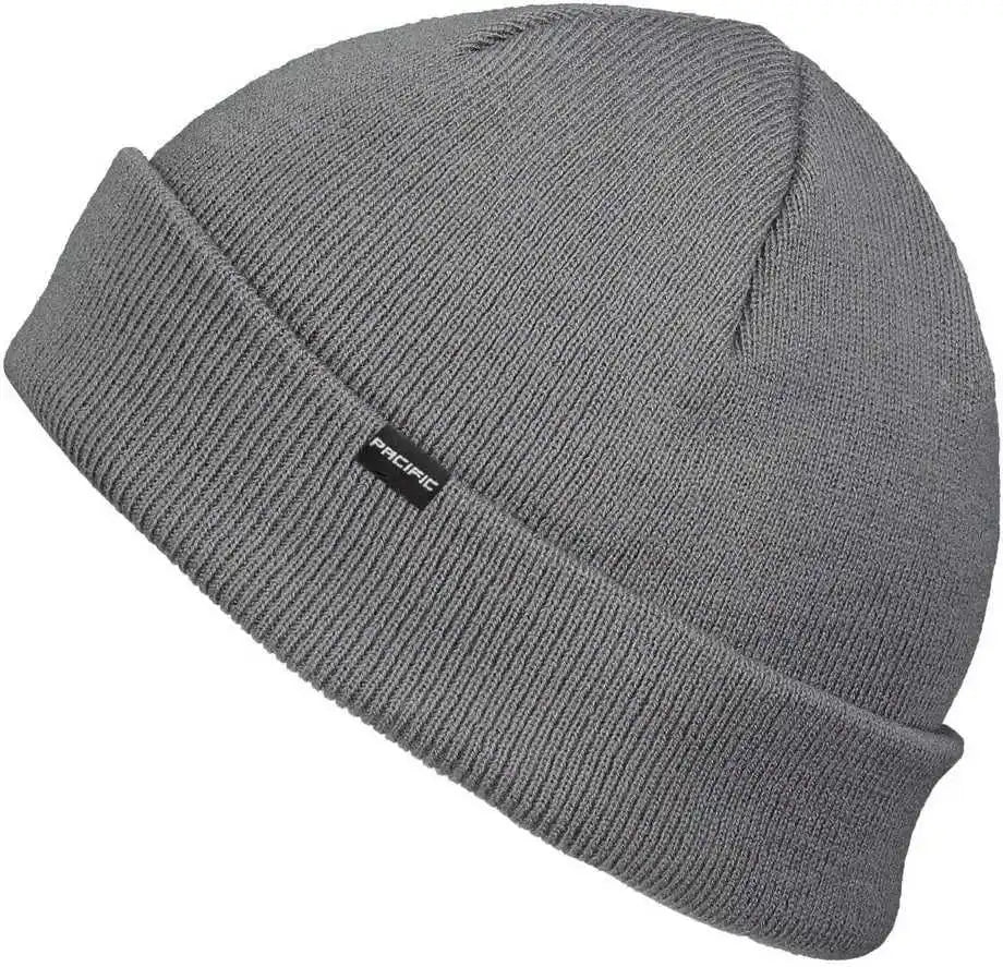 Pacific Headwear P603k Fisherman Beanie - Graphite - Dark Gray / 7’’ - 7 7/8’’