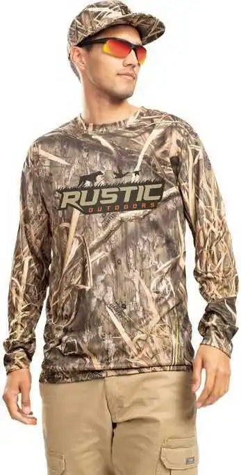 Pacific Headwear P680 Mossy Oak Guide Cap Mossy Oak Elements Wakeform Gale / 7’’ 7 7/8’’