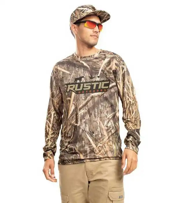 Pacific Headwear P680 Mossy Oak Guide Cap - Habitat - 7’’ - 7 7/8’’