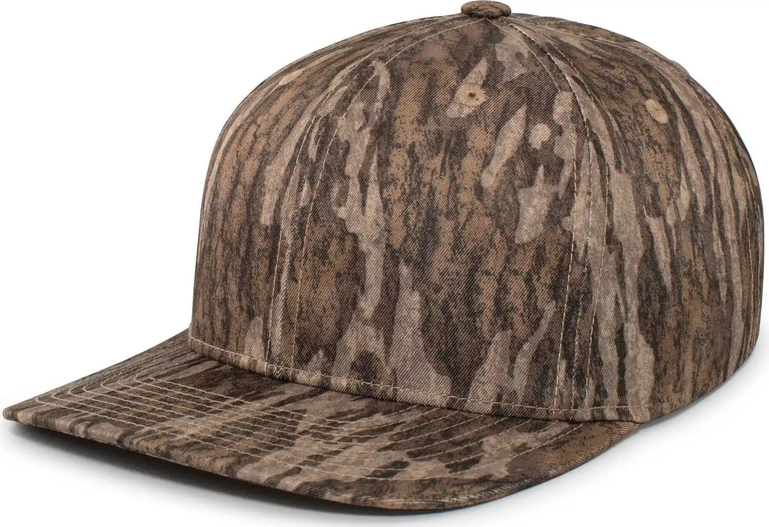 Pacific Headwear P680 Mossy Oak Guide Cap - Mo New Bottomland - 7’’ - 7 7/8’’