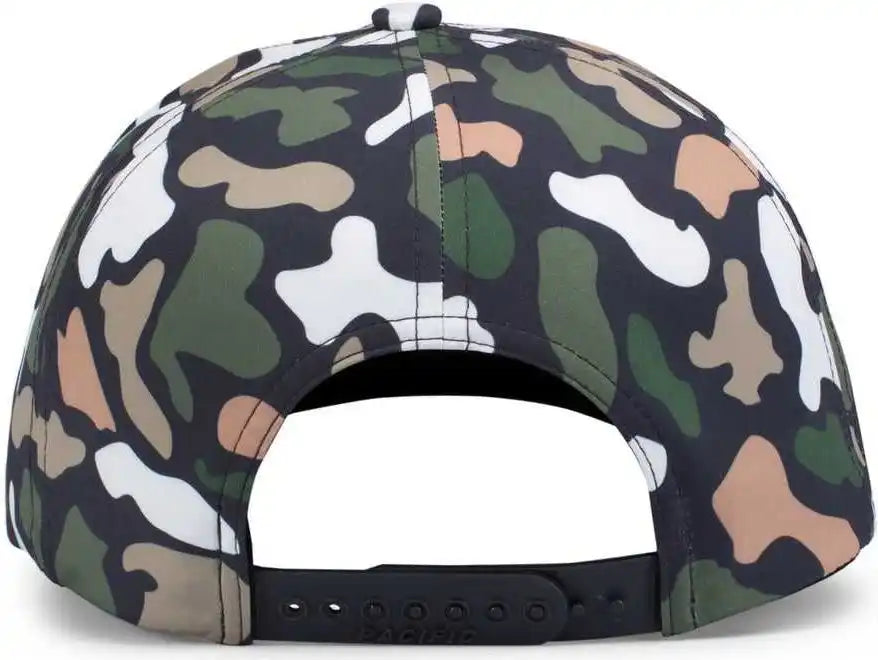 Pacific Headwear P685 Duck Camo 5 Panel Trucker Cap Bayou / 7’’ 7 7/8’’