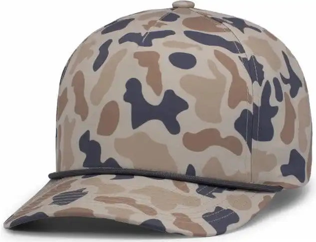Pacific Headwear P685 Duck Camo 5-panel Trucker Cap - Canyon - 7’’ - 7 7/8’’