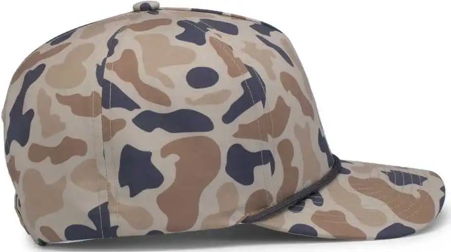 Pacific Headwear P685 Duck Camo 5-panel Trucker Cap - Canyon - 7’’ - 7 7/8’’