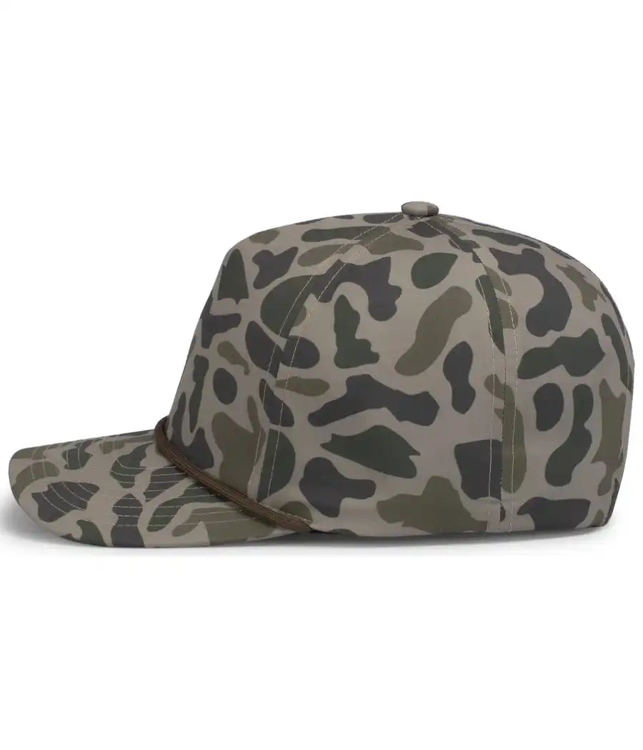 Pacific Headwear P685 Duck Camo 5-panel Trucker Cap - Coastland - 7’’ - 7 7/8’’