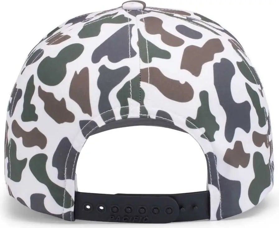 Pacific Headwear P685 Duck Camo 5-panel Trucker Cap - Timberline - 7’’ - 7 7/8’’