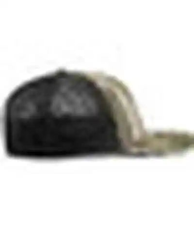 Pacific Headwear P691 Mossy Oak Low Profile Trucker Pacflex Cap Original Bottomland Lt Charcoal