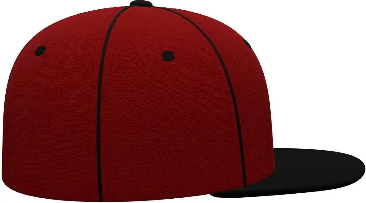Pacific Headwear P724 5 Panel Mesh Overlay Trucker Snapback White / 7’’ 7 7/8’’