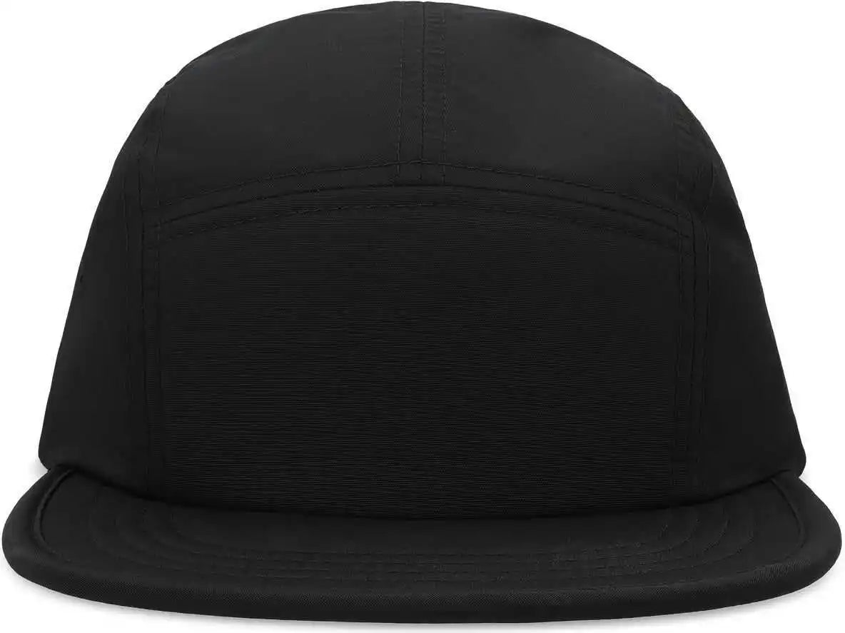 Pacific Headwear P781 Packable Camper Cap Black / 7’’ 7 7/8’’